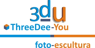Logo ThreeDee-You Foto-Escultura 3d-u
